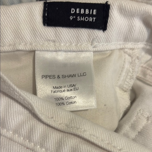 Veronica Beard White Jean Shorts size 31 Debbie 9” - Picture 5 of 7